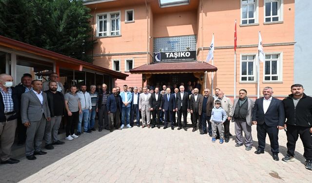 Kastamonu Valisi Dallı taşıyıcı esnafıyla bir araya geldi