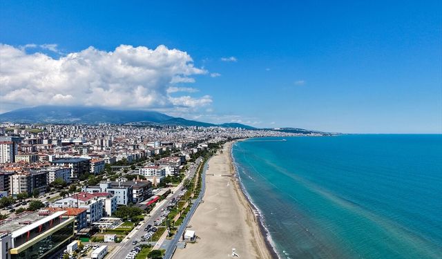 Samsun'da mavi bayraklı plaj sayısı yükseliyor