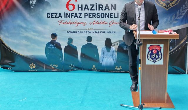 Zonguldak'ta Ceza İnfaz Personeli Günü kutlandı