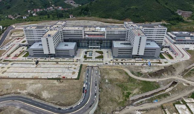 1200 yataklı Ordu Şehir Hastanesi yakında hizmete girecek