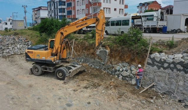 Büyükşehir, Fatsa'da ulaşım ağını güçlendiriyor