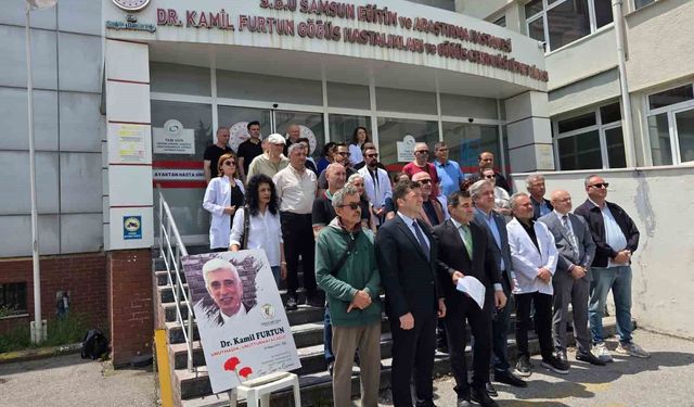 Görevi başında öldürülen doktor anıldı
