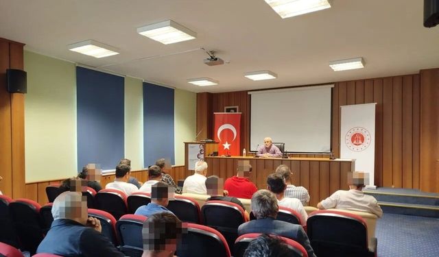 Hükümlülere 'İslamiyet'te sevgi ve merhamet' semineri
