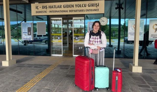 İtalyan gönüllü Emma Sinop'a veda etti