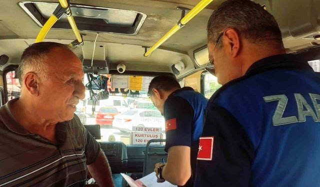 Karabük'te toplu taşıma hizmet standardı denetimi