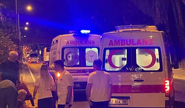 Otomobilin çarptığı turist öldü