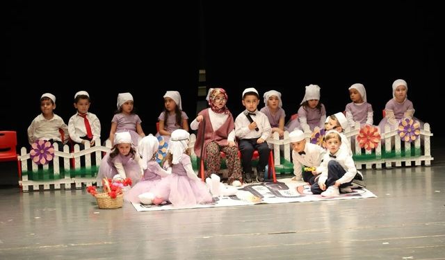 Sinop'ta 4-6 yaş Kur'an kurslarında yıl sonu coşkusu yaşandı