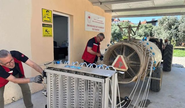 Üzümde kalıntı riskine karşı denetim