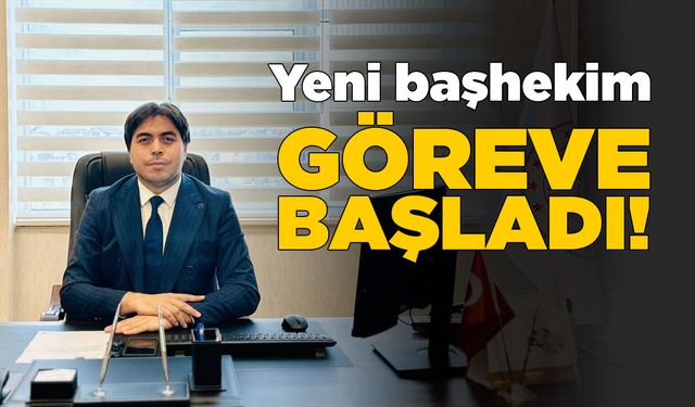 Sinop’un yeni başhekimi göreve başladı!