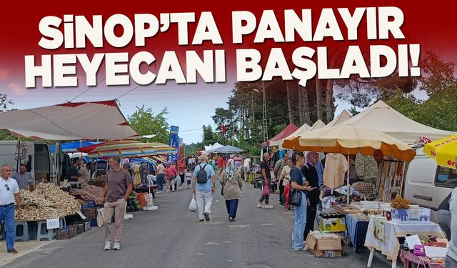 Sinop’ta Bektaşağa Panayırı kapılarını açtı