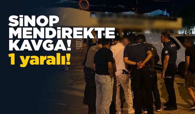Sinop'ta tekne çalışanları arasında kavga!
