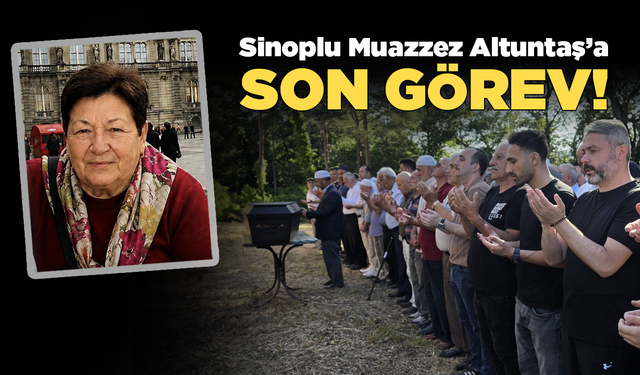 Sinoplu Gazeteci Erdal Altuntaş'ın acı günü!