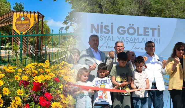 Nisi Göleti Sosyal Yaşam Alanı hizmete açıldı