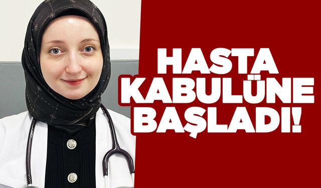 Sinop'ta İç Hastalıkları Uzmanı Aktaş göreve başladı
