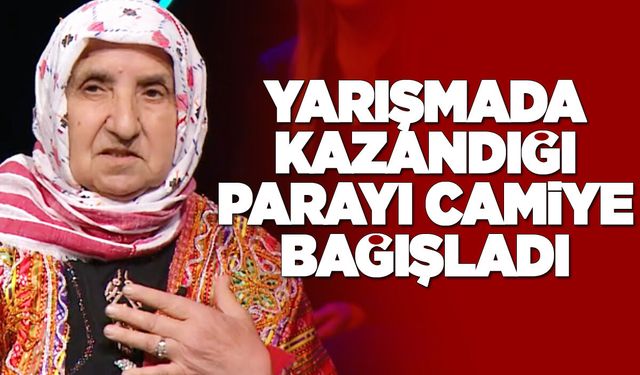 Sinoplu Şeker Teyze gönülleri fethetti