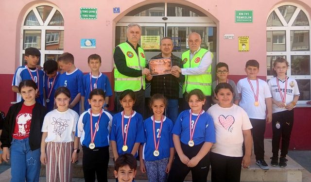 THK Sinop'tan okul müdürlerine teşekkür belgesi