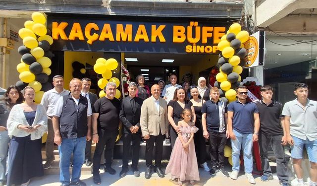 Sinop Kaçamak Büfe hizmete açıldı