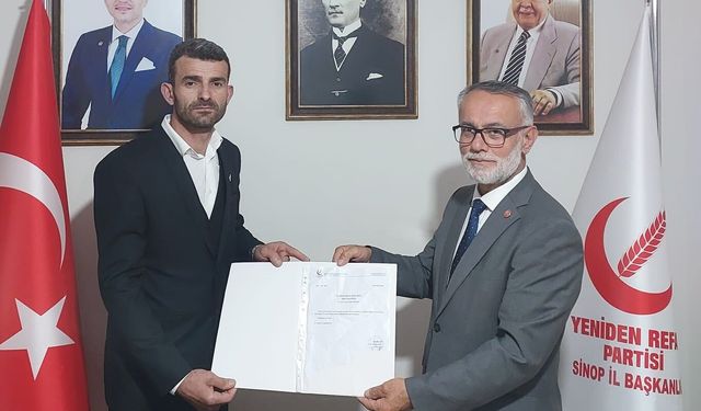 Yeniden Refah Partisi Erfelek'te yeni görevlendirme