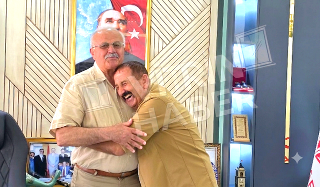 Ahmet Mertol Canel'den Başkan Hasan Kara'ya ziyaret