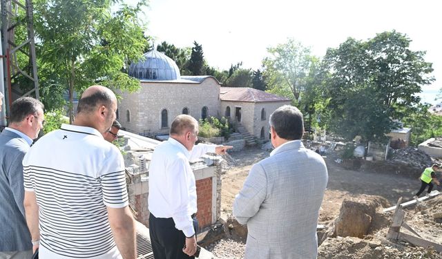 Seyyid Bilal Camii restorasyonu sürüyor