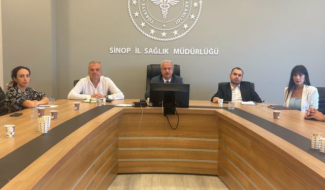 Sinop'ta Kamu Sağlık Yöneticileri Bilgilendirme Toplantısı