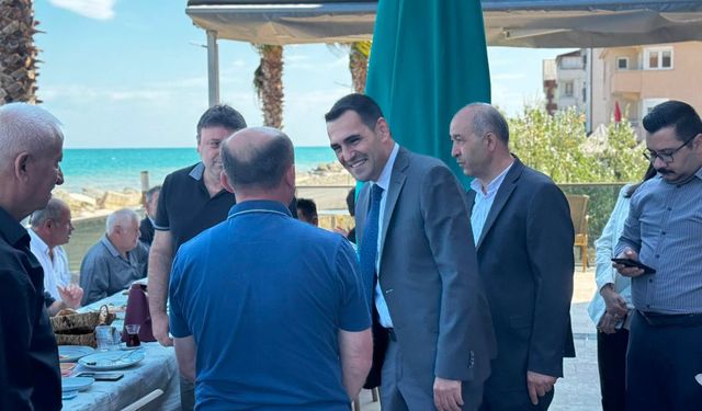 Kaymakam Kürkcü, muhtarlarla bir araya geldi