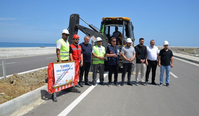 Türkeli Çevre Yolu Aydınlatma Projesine başlandı