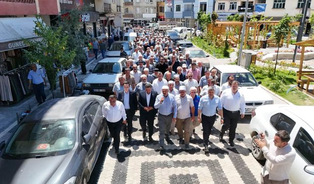 Durağan'da yağmur ve şükür duası gerçekleştirildi