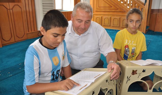 Gümüşhacıköy'de Yaz Kur'an Kursları başladı