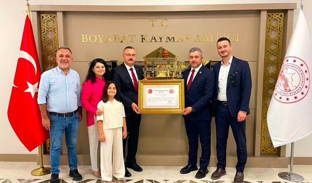 Kaymakam Yılmaz için uğurlama programı düzenlendi