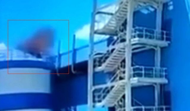 2 kişinin öldüğü patlamanın anları ortaya çıktı