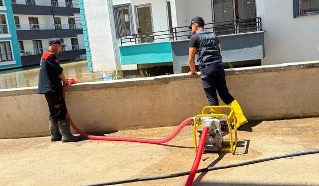 Afet bölgesine Sinop'tan destek