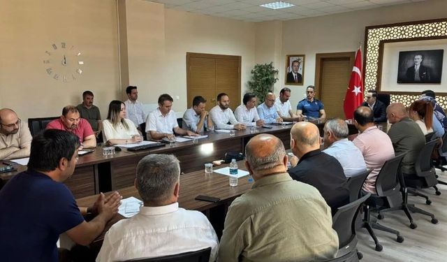 Durağan'da Hayat Boyu Öğrenme kursları toplantısı