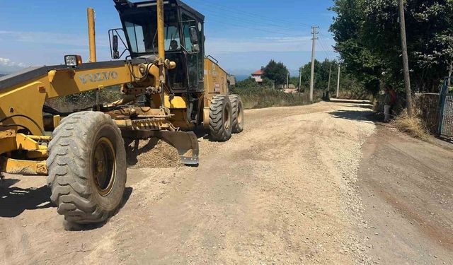 Düzce'de köylerde alt yapı çalışmaları