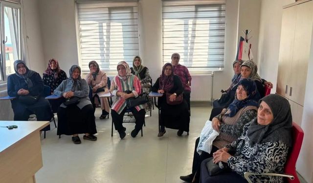 Gerze'de sağlıklı yaşam eğitimi verildi