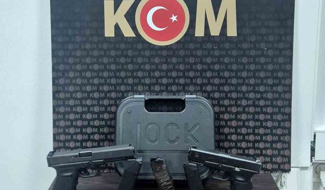Ruhsatsız silah ve change araç operasyonu