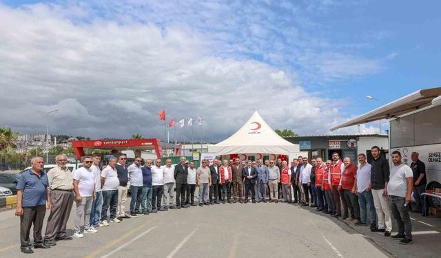 Samsun'da kan bağışı kampanyası