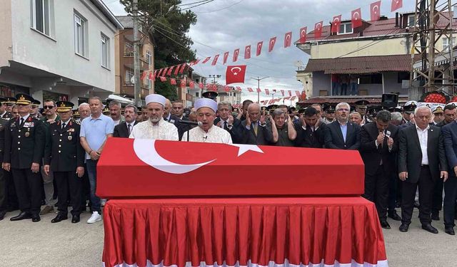 Şehit uzman çavuş Samsun'da toprağa verildi