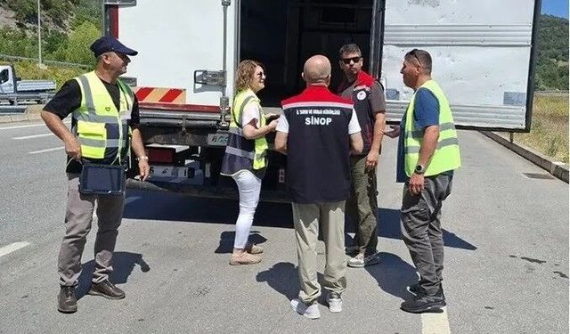 Sinop'ta gıda denetimleri devam ediyor