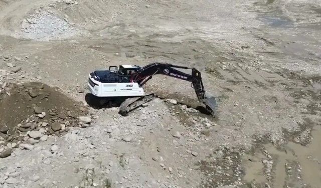 Sinop'ta olası sel ve taşkınlara karşı dere ıslahı