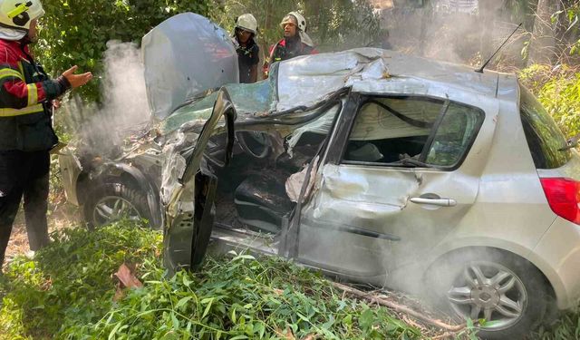 Trafik kazası: 1 ölü, 1 yaralı
