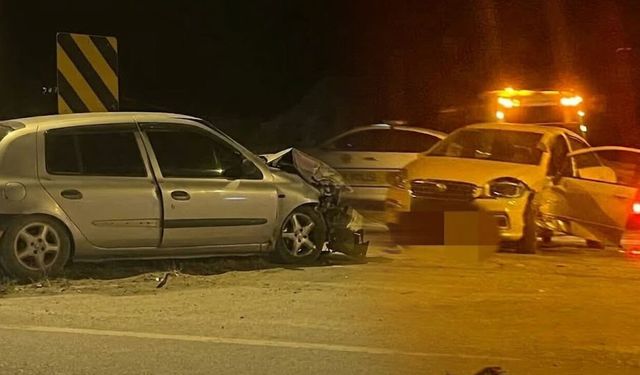 Karacaören’de trafik kazası: 2 yaralı var!