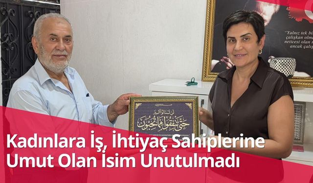 Sinop'ta İyiliğe Dokunan Ellere Anlamlı Ödül