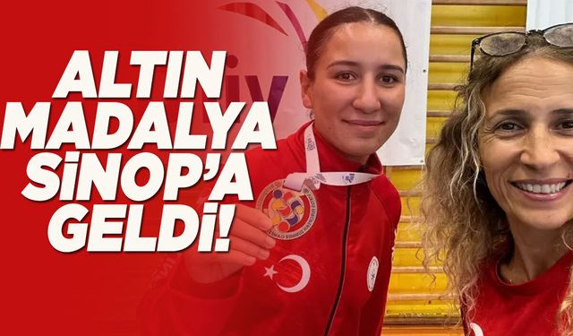 Sinoplu Medine Karakurt Avrupa Şampiyonu oldu