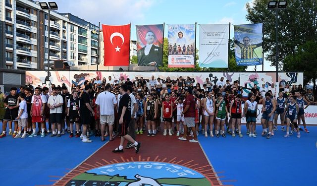 Sinop'ta uluslararası sokak basketbolu heyecanı başladı