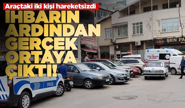 Sinop'ta araç başında endişeli bekleyiş!