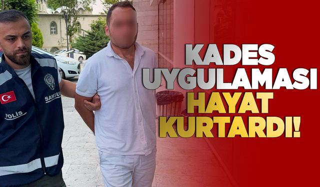 Balkondan eve girmek isteyen koca yakalandı