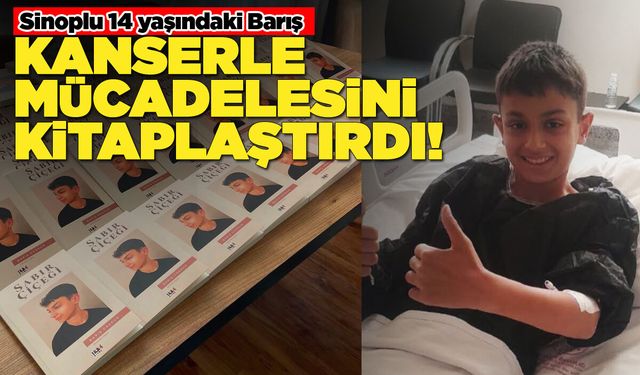 Kanserle mücadelesini "Sabır Çiçeği"nde anlattı