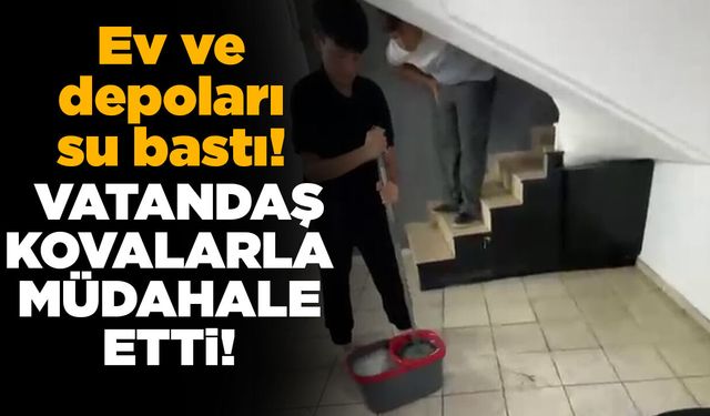 Sinop’ta birçok ev iş yerini su bastı!