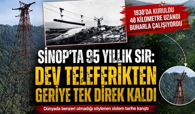 Sinop'tan Avrupa'ya uzanan hat tarihe karıştı!